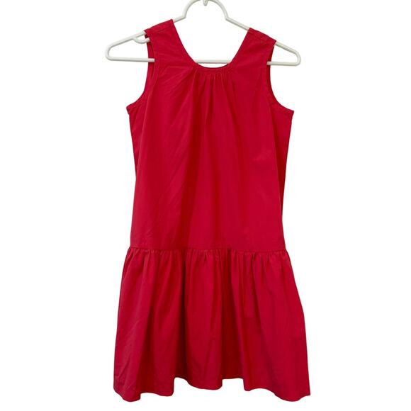Hanna Andersson NWT Girls Size 140/ 10 Pink Sleeveless Drop Waist Dress Summer - Picture 1 of 5